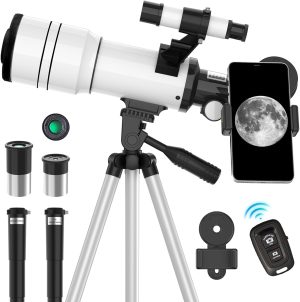 ToyerBee Telescope for Adults & Kids. 70mm Aperture Astronomical Refractor Telescopes